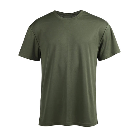 Custom Woven Solid Men's Eco-Friendly Anti-Wrinkle Breathable Silk Screen Printed Blank T-Shirt with Logo for Your Own Brand