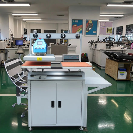 For 4060 New Flatbed Printer Automatic Heat Transfer Press Machine for Paper Printer Dtf Printer and T-Shirts