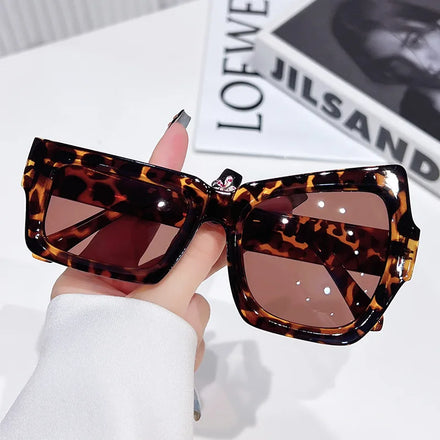 New Fashion Funny Eyebrow Raising Sun Glasses Unisex Personality Irregular Frame Y2K Glasses Christmas Party Rave Sunglasses