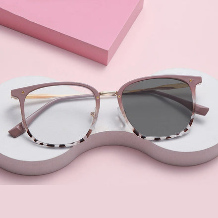 Trend Versatile Eyeglasses Photochromic Optical Eyeglasses New Anti-Blue Light Glasses