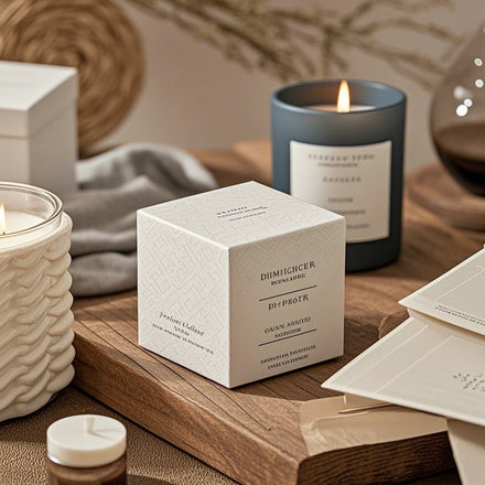 Wholesale Custom Logo Box for Candles Good Quality Candle Boxes Candle