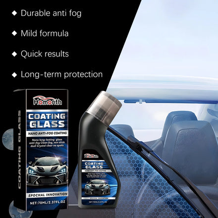 Wholesale Gentle Cleaning Stain Removal Waterproofing clear Visibility Weather Resistance Windshield Nano Coating Coating