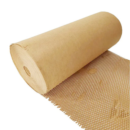 Filling Buffer Pad Protective Packaging Roll Cushioning Craft Paper Honeycomb Wrapping Paper Recyclable Gift & Craft