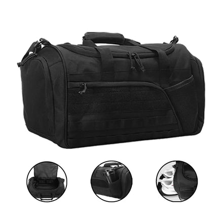 Factory 40L Nylon Custom Logo Waterproof Hiking Sports Weekender Garment Gym Bag Small Travel Duffel Baikmork for Men