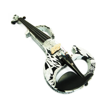 Kinglos-cheep Microphone for Student Professional Manufacturing White Unfinished for Electronic Violin