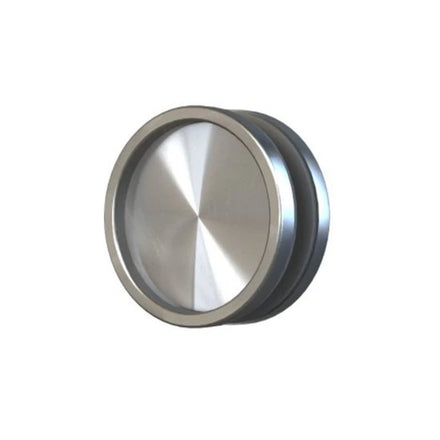 Round Silver Stainless Steel Entrance Handle Sliding Glass Door Handle for Glass Sliding Wall