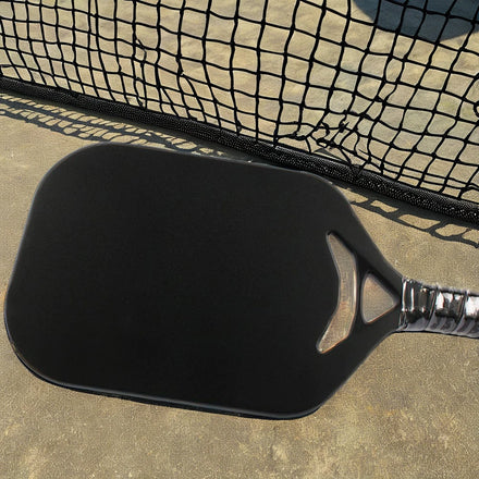 FRCETEE FRC-018 USAPA Approved 13mm Carbon Fiber Pickleball Paddle Integrated Thermoformed Honeycomb Plate 42cm 226g Black 3+