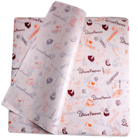 Waxed Greaseproof Paper Disposable Deli Sandwich Burger Shawarma Wrap Wrapping Paper