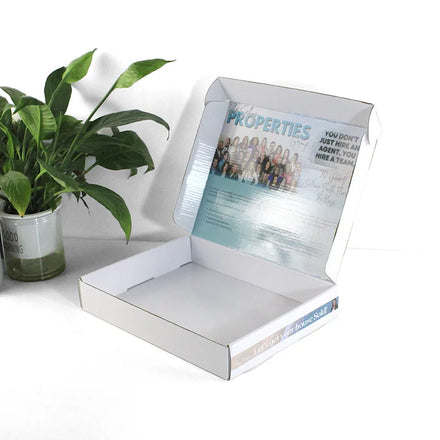Wholesale Custom Printed Luxury Rigid Cardboard Mailer Boxes with Embossing & UV Coating Custom Color Delivery Packaging