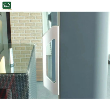 Handle Clampable for Use Glass Thickness of 10 mm Glass Sliding Wall Glass Sliding Door Systems