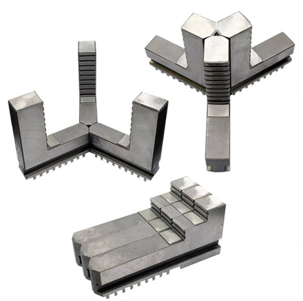 160/200/250/315/320/400mm Three Jaw Self Centering Lathe Manual Chuck Non-standard Height and Length Hard Jaw