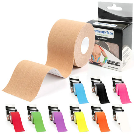Latex Free Physio Tape Muscle Strips Athletic Ankle Support Brace Elastic Supports Tapes for Ankle Wrists Knees Joints