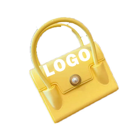 Jelly Bag Handbag Shoulder Strap Single Shoulder Crossbody Children's PVC Bag Wallet Children's Bag