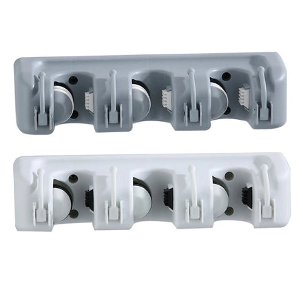 Supplies Home Multifunctional Storaging Plastic Floor Mount Wall Broom Mop Holder