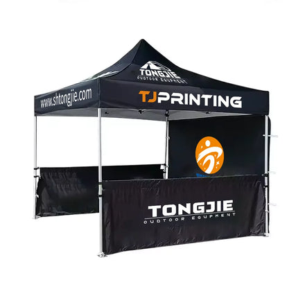 TONGJIE Hanging Folding Tents for Wedding Event Exhibition with 600D Oxford Canopy Eco-Friendly Thermal Transfer Printing