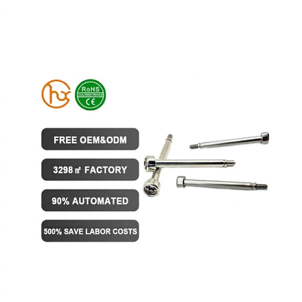 Factory Wholesale Custom ISO9001Hex Socket Plug Heat Sink Step Spring Screw Combination CPU Radiator Screw
