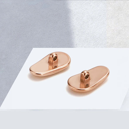 Manufacturers Wholesale Nose Pads Pure Titanium Nonmagnetic Nonslip Nose Bridge Titanium Stipule Bracket Glasses Accessories