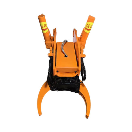 Powerful RZS Excavator TiltRotator Quick Hitch Upgrade Cast Steel Construction 5-6 Ton Compatibility Hand Grip Control for