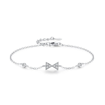 SL2038 925 Sterling Silver Fashion Creative butterfly Chain Bracelet Women Fine Jewelry Gifts for Valentine's Day
