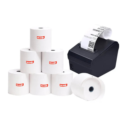 Thermal-Paper-Rolls-80X50 80Mm X 30M 2 1-4 2 2/1 X75 2-1/4-50 Thermal Paper for Custom 80X80Mm Printer
