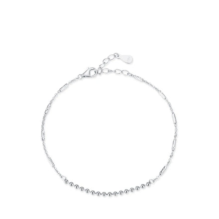 SL1691 Light Luxury Minimalist Round Bead Bracelet Women Jewelry Sterling Silver 925 Chain Bracelet for Daily Wear Birthday Gift