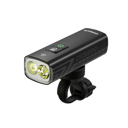CYCLAMI 2200 Lumens Mountain Bike Head Lights USB Rechargeable Bicycle LED Torch Waterproof Front Light