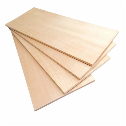 Pine Board Plank Flat Polished Thin Wooden Craft Board for CNC Processing Laser Cutting for Wall Signs Wood Crafts Panel
