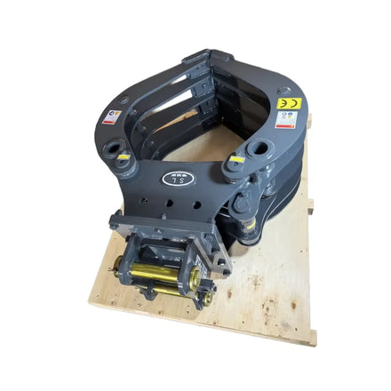 New Construction Farm Home Use High Strength Carbon Steel Demolition Log Grapple for Excavator Buckets and Construction Projects
