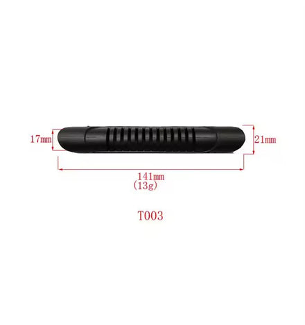 Factory Wholesale Eco-friendly Durable ISO Certified PVC Rubber Plastic Multi-Hole Pull Handle Strap Bag Parts Accessories