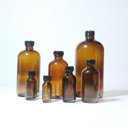 Wholesale Amber Boston Glass Essential Oil & Skin Care Serum Dropper Bottles 30ml 50ml 80ml 100ml 150ml