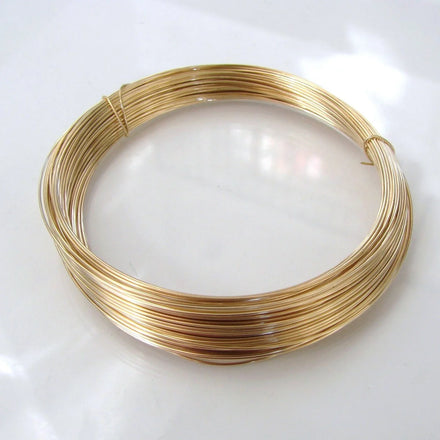GP US 10K Gold Filled Sparkle Wires Per Meter Half Hard Soft Wires 18-30 Gauge Permanent Jewelry Chains Making Wholesale