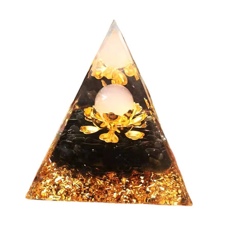 Crystal Pyramid Gravel Resin Bowl Quality Home Office Desktop Ornaments New Cross-Border Foreign Trade Glass Stone Animal