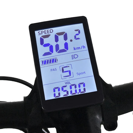 Smart Digital Odometer Applicable to UART2 LCD Electric Bicycle Computer Outdoor Riding Speed Sensor Bike Speedometer