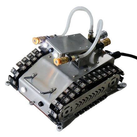 Kitchen Duct Cleaning Robot for Smoke Flue High-definition Cameras for Real Time Monitoring with Large Drag Force