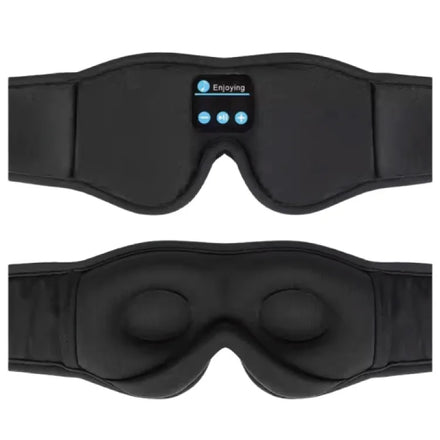 Hot Selling 3D Stereo Bluetooth Sleep Headphones Velvet Memory Foam Breathable Eye Mask Blackout 10M Range 10-12h Battery Life