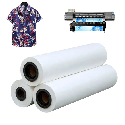 Printable Vinyl Roll Inkjet Ink Jet Single Matte 60 CM DTF PET Film Roll Heat Transfer Vinyl for T Shirts Pigment Ink