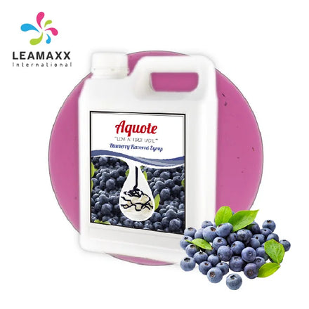 2026 Leamaxx Wholesale Taiwan Concentrated Blueberry Fruit Syrup HACCP Certified Hot Selling Bubble Milk Tea Liquid Form 2.5kg