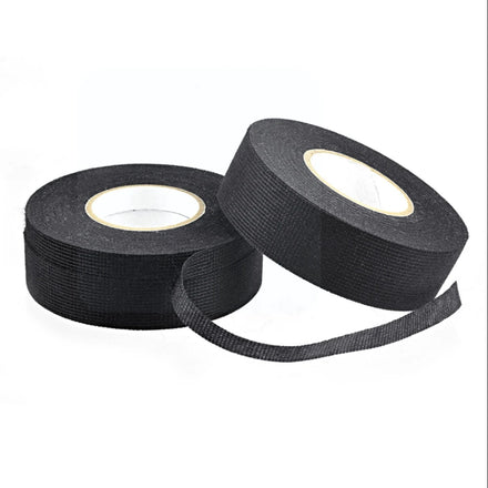 Black Heat-Resistant Aramid Wire Harness Taping Automotive Pet Fleece Tape for Masking Flannel Adhesive Binding
