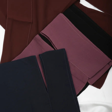 2025 Ultra Luxury Single Layer Lightweight Niqab Super Soft Breathable Polyester Chiffon Comfortable Short Quick Dry