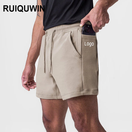 RUIQUWIN Hot Selling Sports Shorts Custom Men's Breathable Running Exercise Shorts Fashion Casual Sports Pants