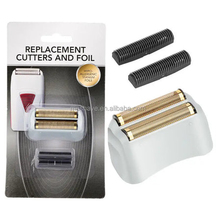 For Andis Shaver Replacement Foil 2208 Super Close Shaver Compatible 2202 Assembly Pair Blades Cutter Stainless Barber Shaver