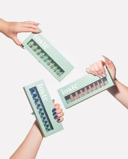 Eco-Friendly Customized Magnetic Nail Packaging Box for Pressed Eye Shadow Eyelash Blush Wigs Cosmetics for Nail Polish Oil