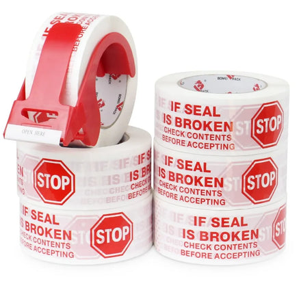 Design BOPP Adhesive Packaging Tape with Logo Die Cut Transparent BOPP Tape for Carton Sealing