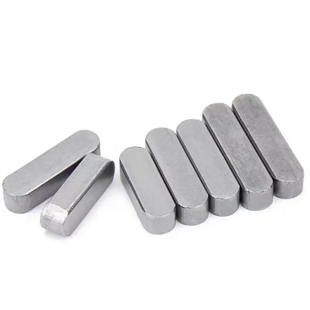 Hot Selling DIN6885 AB Stainless Steel 304 Best Price Double Round Square Ends Flat Parallel Machine Shaft Zinc Alloy Material