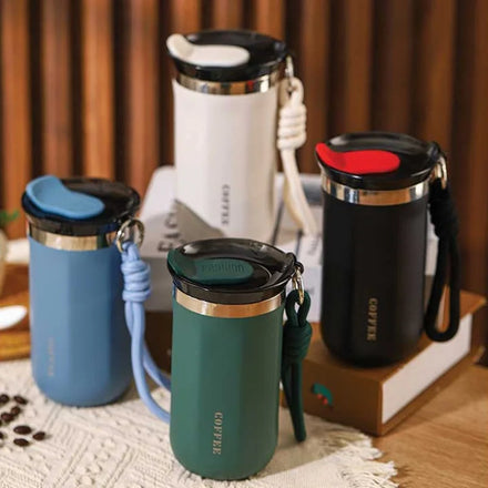 Insulated Hot White Logo Luxury Personalized Metal Cup Custom Printer Lid Heating Smart Cute Mugs Coffee