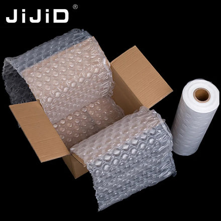 JIJID 300m Premium Air Cushion Film Manufacturer Inflatable Bubble Film Roll for Row Film Protection