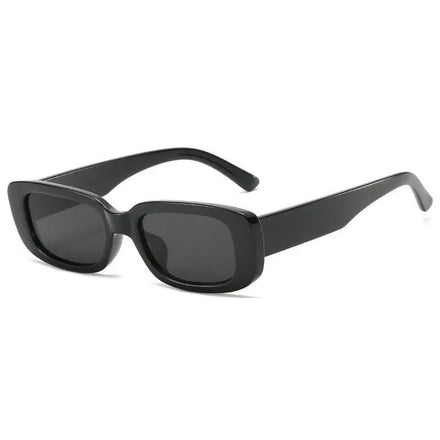 Direct Sale From Factory Small Frame Trendy Men Women's Sunglasses in Blue Rectangular Candy-Colored PC Material Sunglasses
