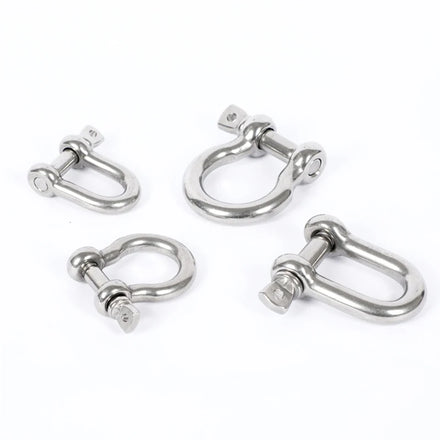 Best-Selling Precision High Hardness Heat-Resistant Stainless Steel Bow Shackles for Industrial Use
