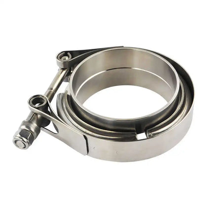 304 Stainless Steel 3-Inch Exhaust V Band Clamp Male to Female Flange Assembly