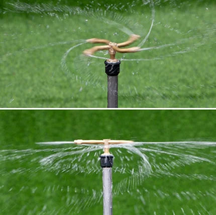 2/3/4 Arm 360° Automatic Rotating Irrigation Lawn Sprinkler Head Spray Nozzle Tool